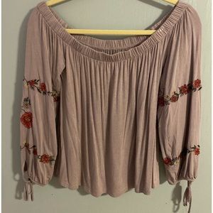 Francesca’s Embroidered Blouse